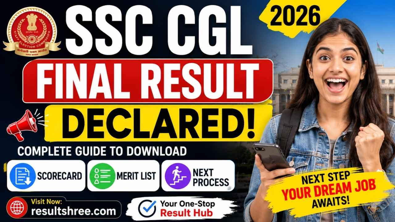 SSC CGL Final Result 2026 Declared Complete Guide to Download Scorecard, Merit List and Next Process