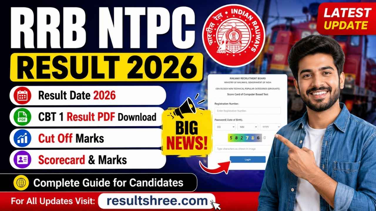 RRB NTPC Result 2026 Date, CBT 1 Result PDF Download, Cut Off, Scorecard and Complete Guide for Candidates