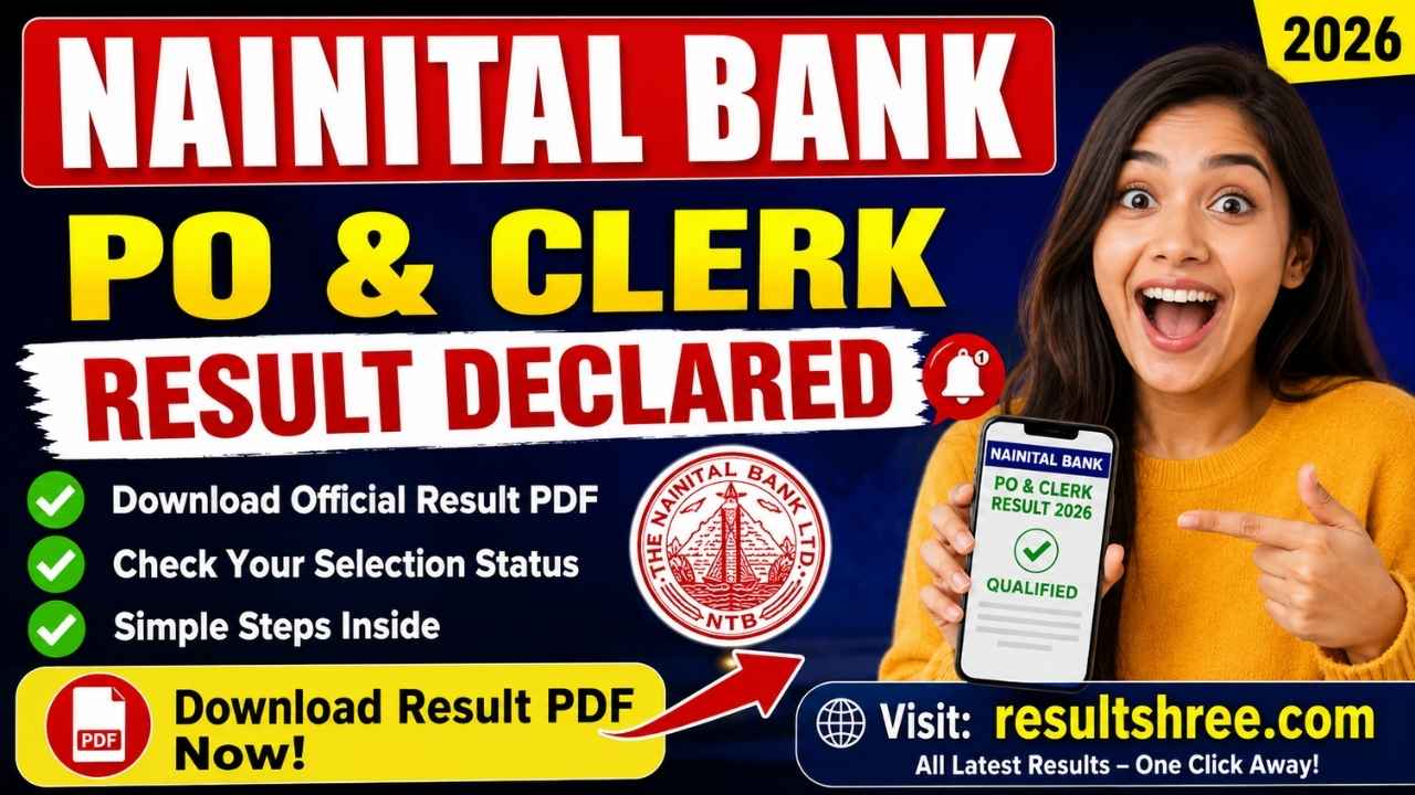 Nainital Bank PO and Clerk Result 2026 Declared – Download Official Result PDF and Check Your Selection Status Easily in Simple Steps