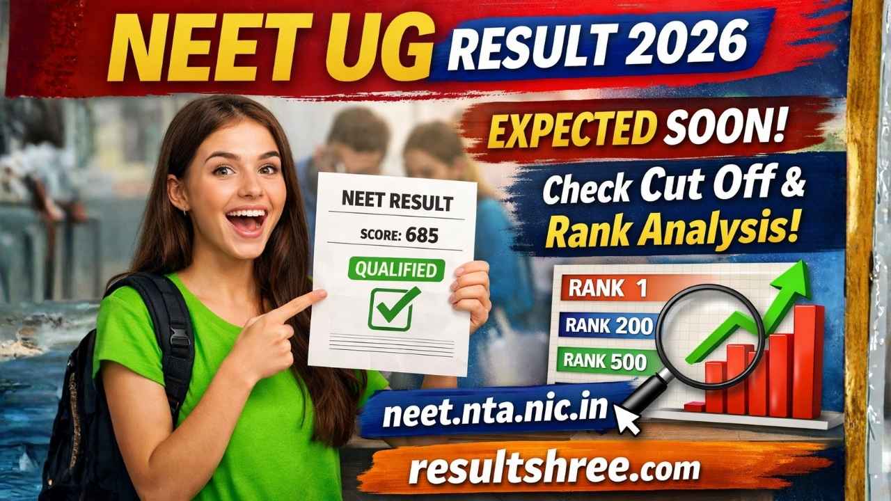NEET UG Result 2026 Expected Soon at neet.nta.nic.in, Check Expected Cut Off and Rank Analysis