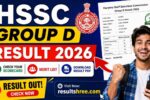 HSSC Group D Result 2026 Released: Download Merit List PDF, Check Additional Result for 3007 Posts