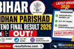 Bihar Vidhan Parishad Steno Final Result 2026 Out: Check Ashulipik Roll Number List, Cut Off Marks and Document Verification Date